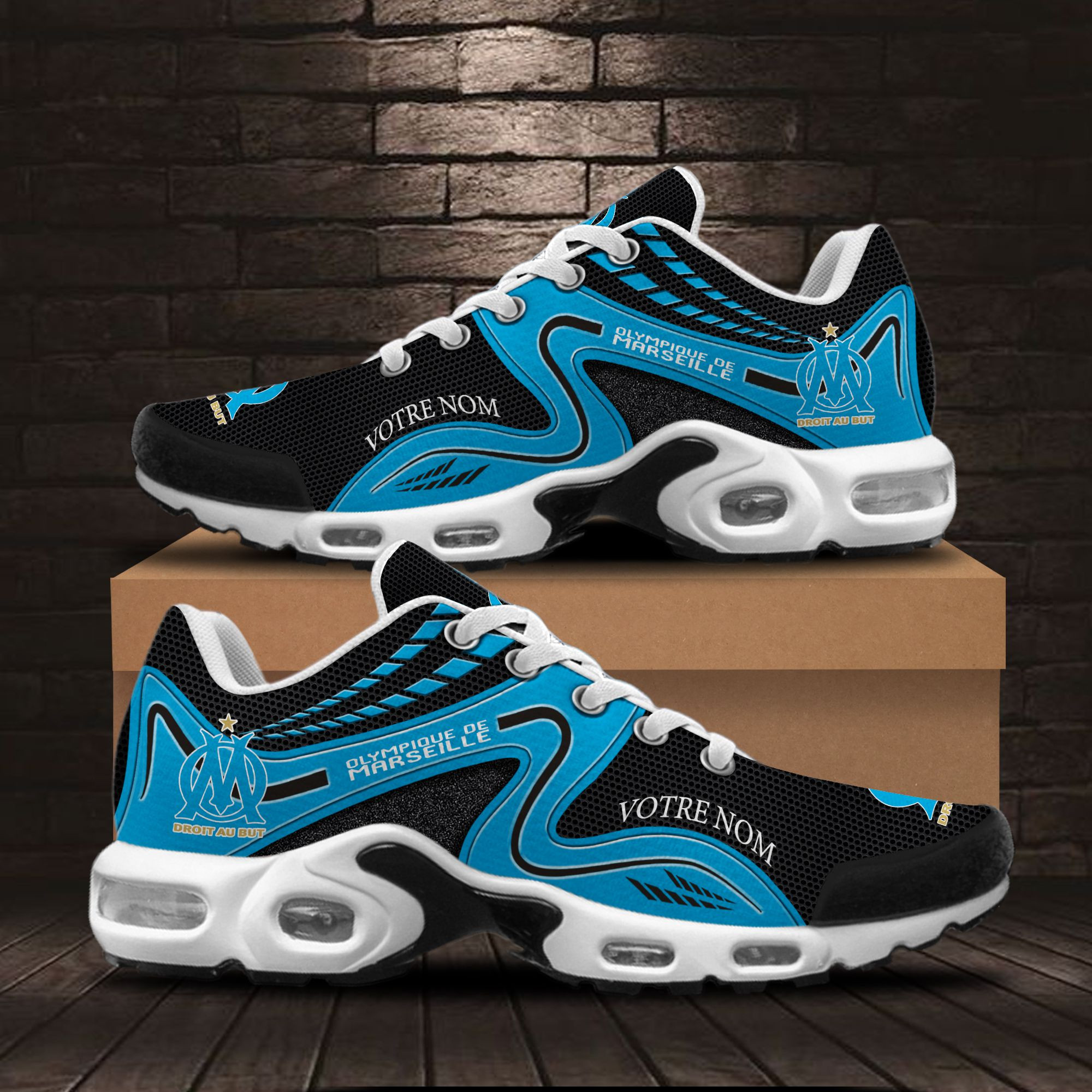 JWFancy Olympique de Marseille TN Shoes Sneakers For Men And Women