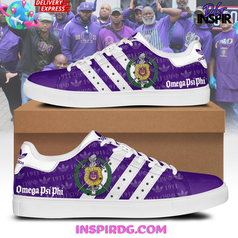 JWFancy Omega Psi Phi Skate Stan Shoes Sneakes For Men And Women