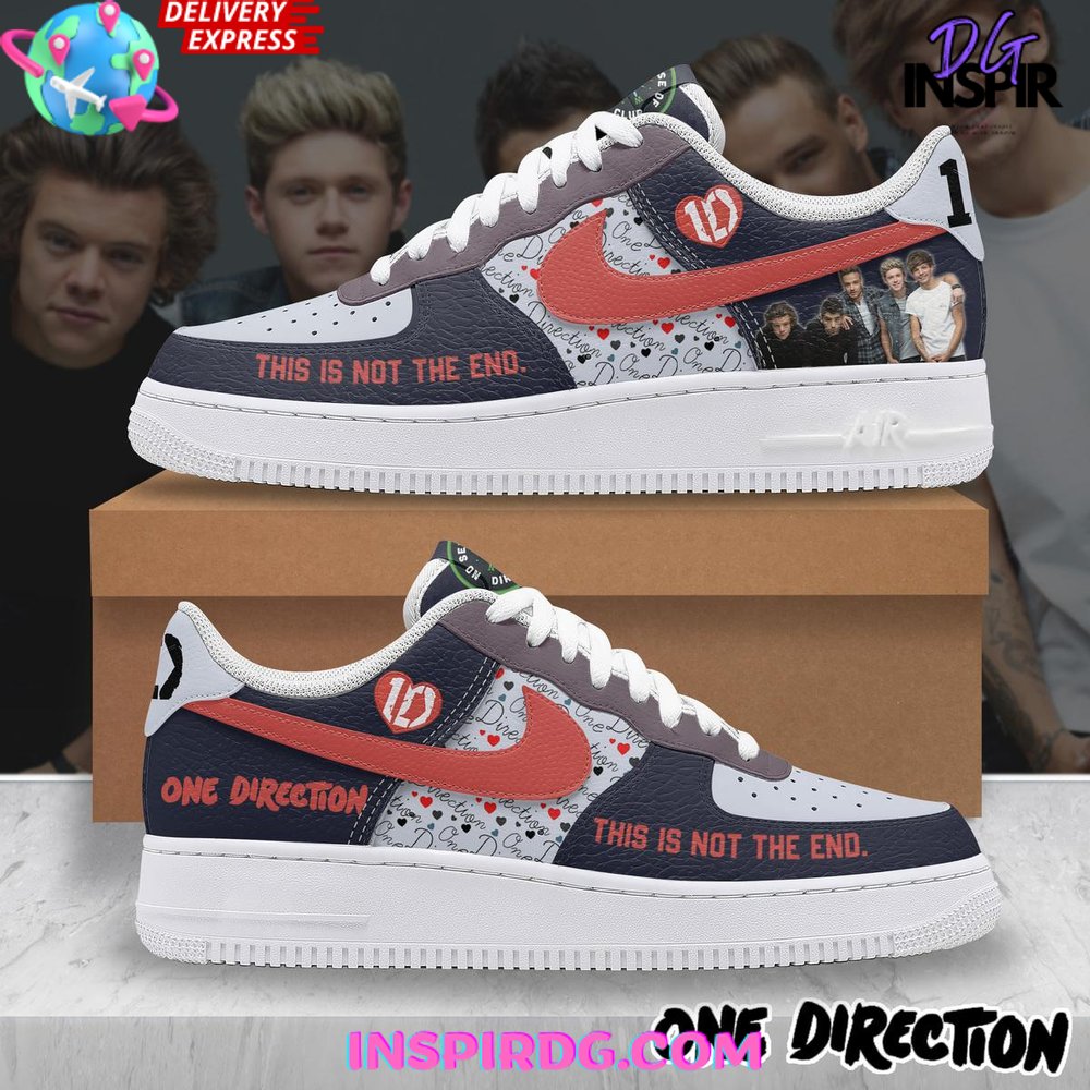 JWFancy One Direction This Is Not The End Air Low-Top Sneakers Shoes For Men And Women