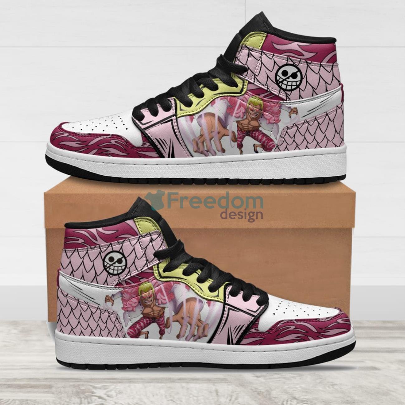 JWFancy One Piece AJ1 High Sneakers Shoes For Men And Women