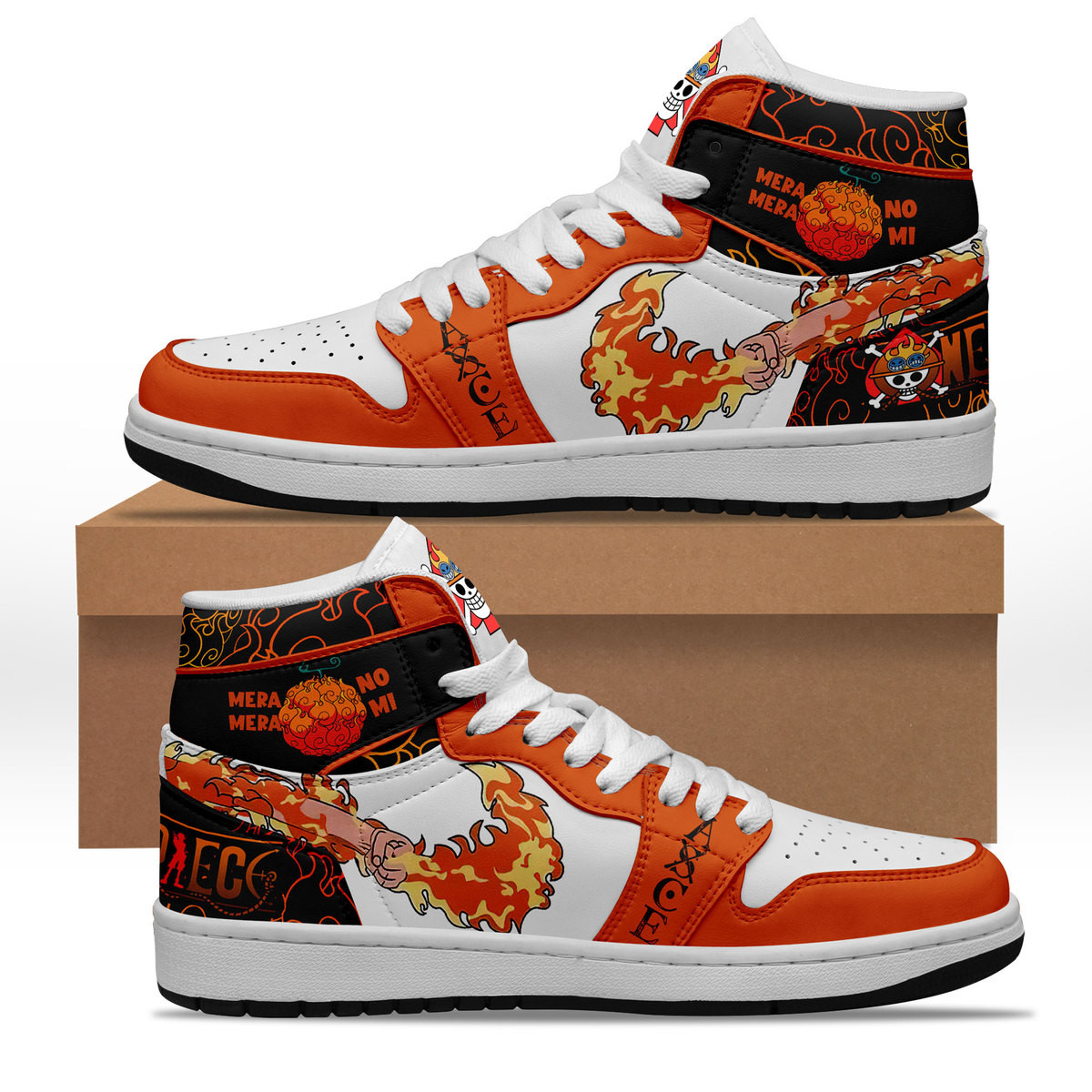 JWFancy One Piece AJ1 High Sneakers Shoes For Men And Women