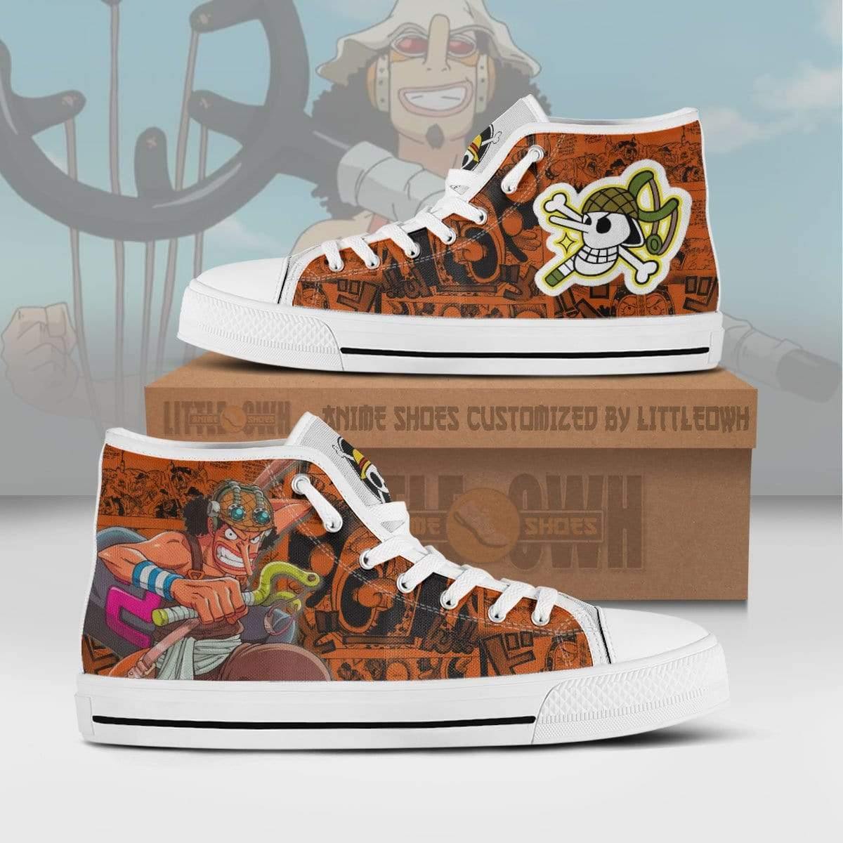 JWFancy One Piece High Top Canvas Sneakers Shoes For Men And Women