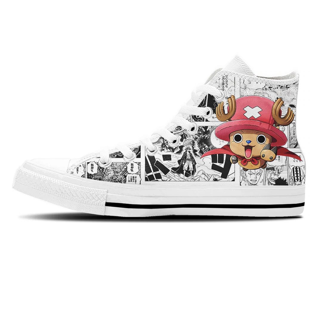 JWFancy One Piece High Top Canvas Sneakers Shoes For Men And Women