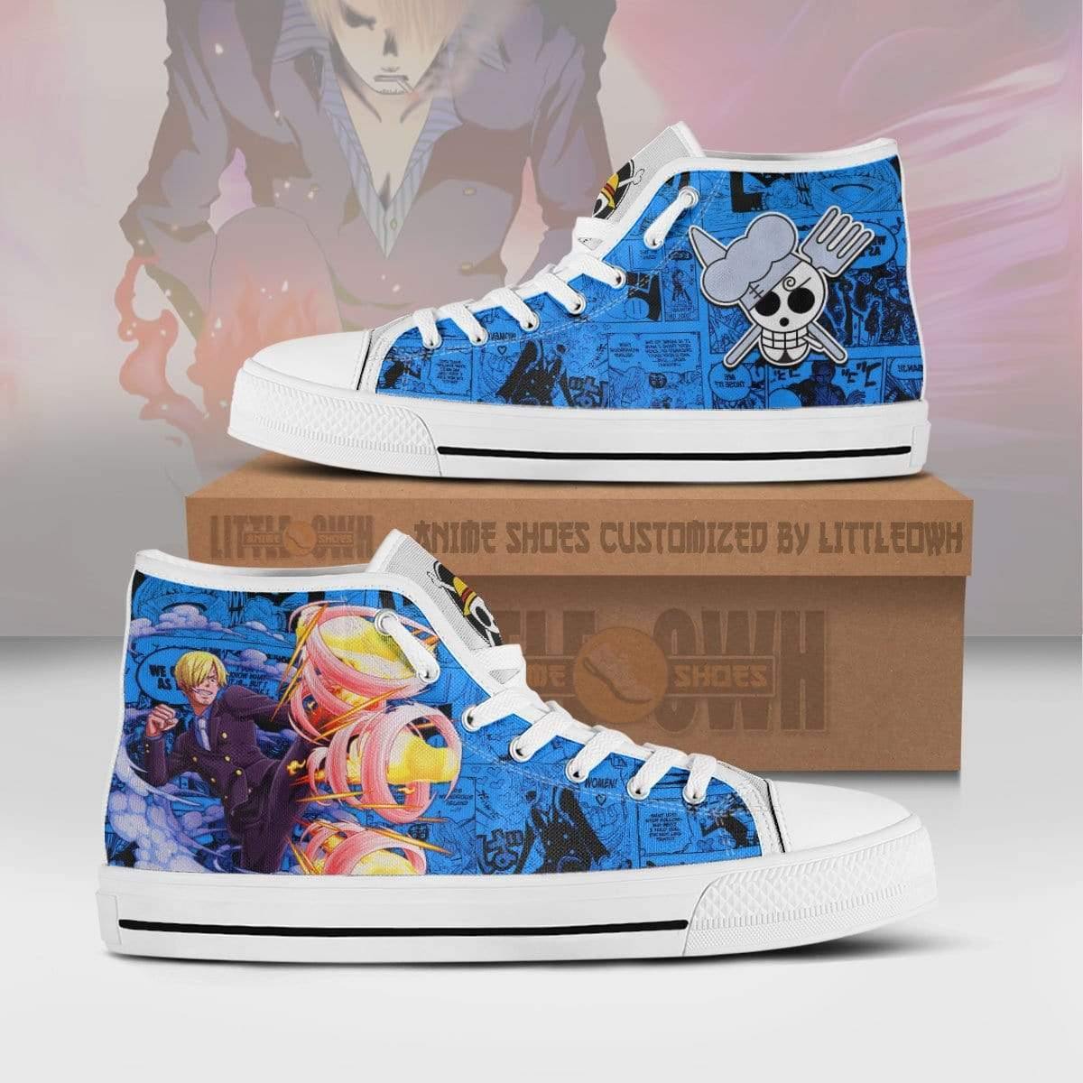 JWFancy One Piece High Top Canvas Sneakers Shoes For Men And Women