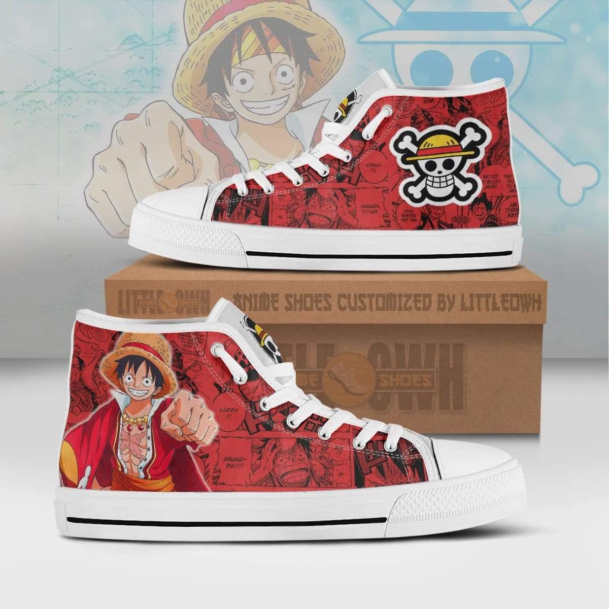 JWFancy One Piece High Top Canvas Sneakers Shoes For Men And Women