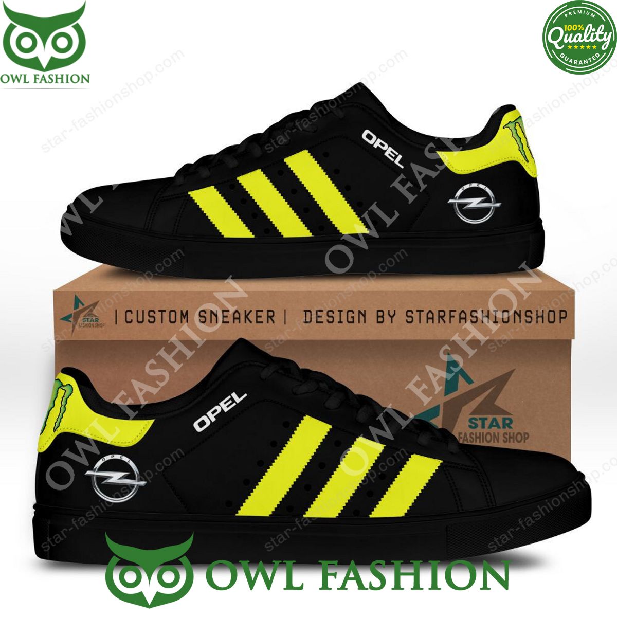 JWFancy Opel Automobile Skate Stan Shoes Sneakes For Men And Women