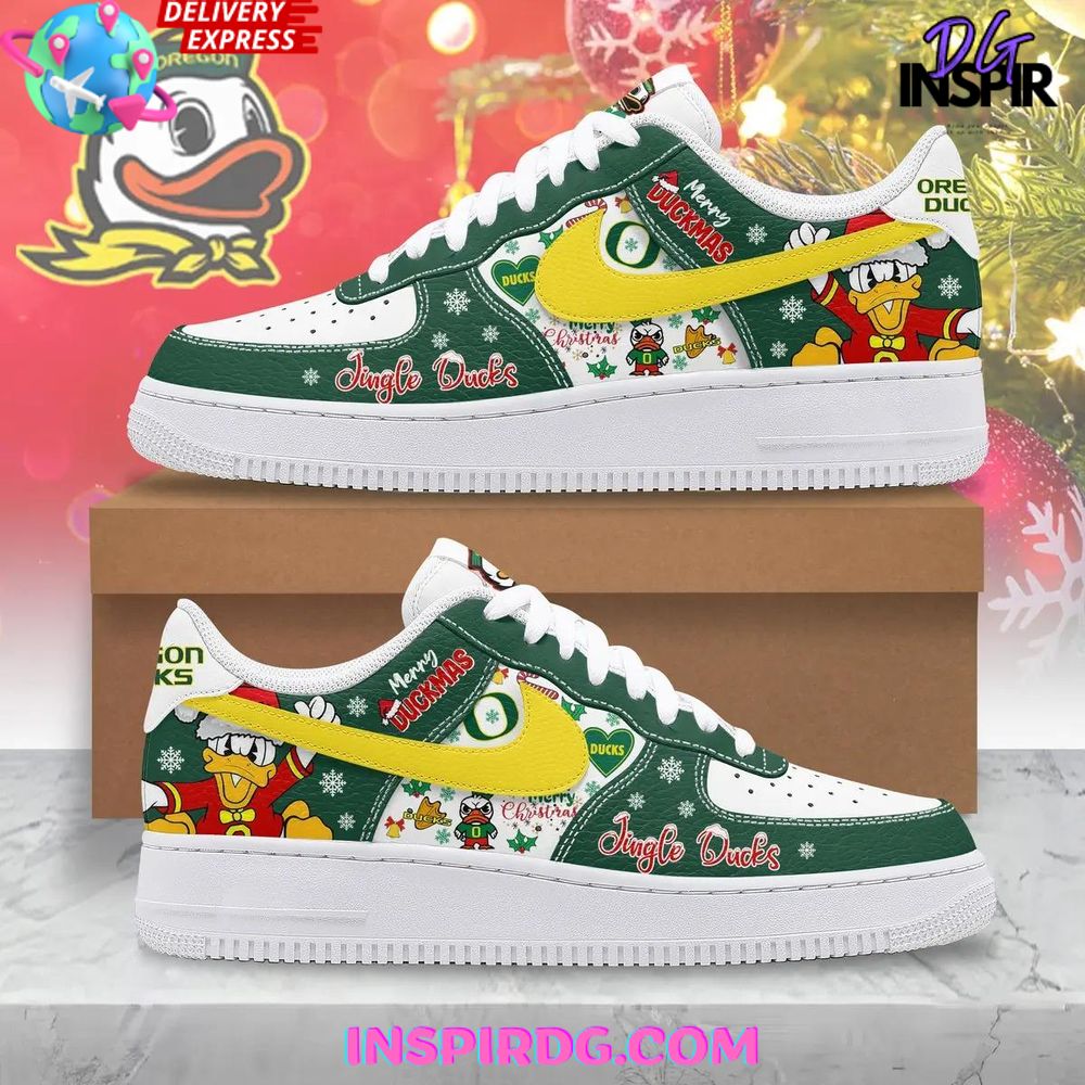 JWFancy Oregon Ducks Air Low-Top Sneakers Shoes For Men And Women