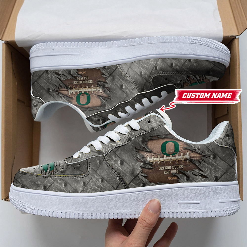 JWFancy Oregon Ducks Air Low-Top Sneakers Shoes For Men And Women