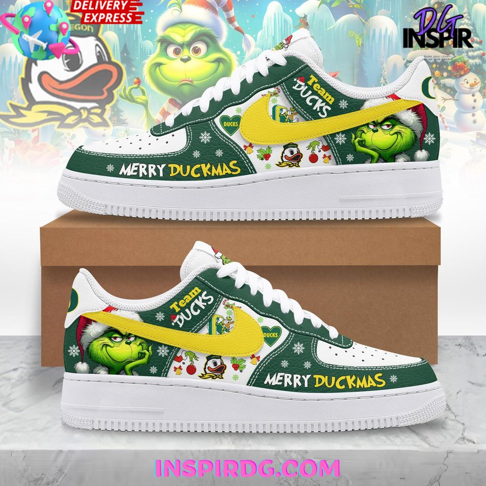 JWFancy Oregon Ducks Air Low-Top Sneakers Shoes For Men And Women