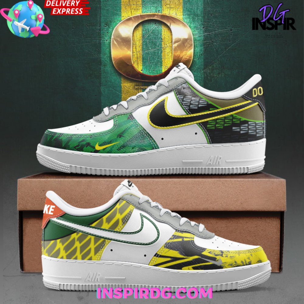 JWFancy Oregon Ducks Air Low-Top Sneakers Shoes For Men And Women