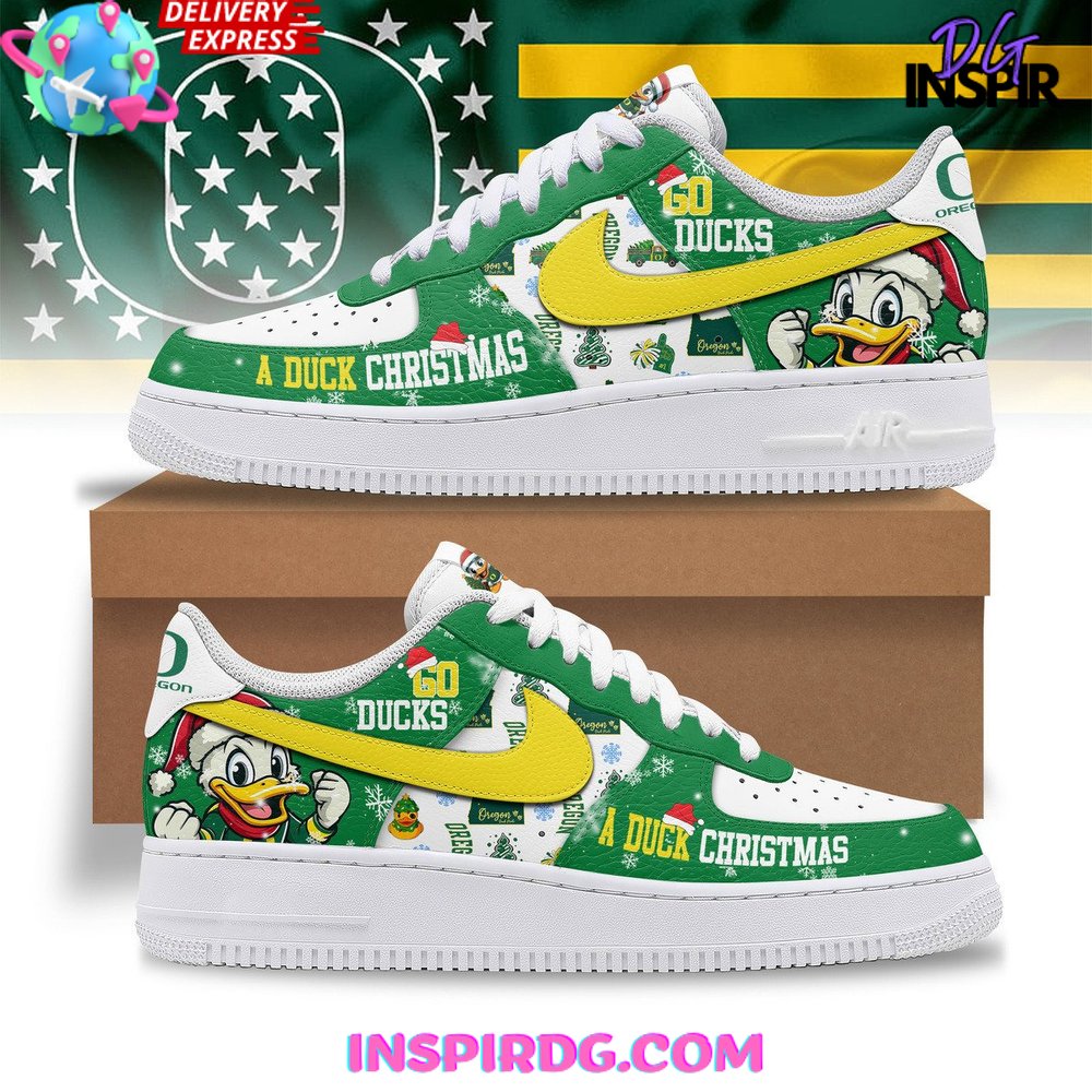 JWFancy Oregon Ducks Air Low-Top Sneakers Shoes For Men And Women
