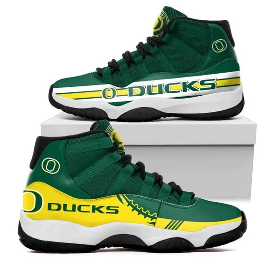 JWFancy Oregon Ducks AJ13 Sneakers Shoes For Men And Women