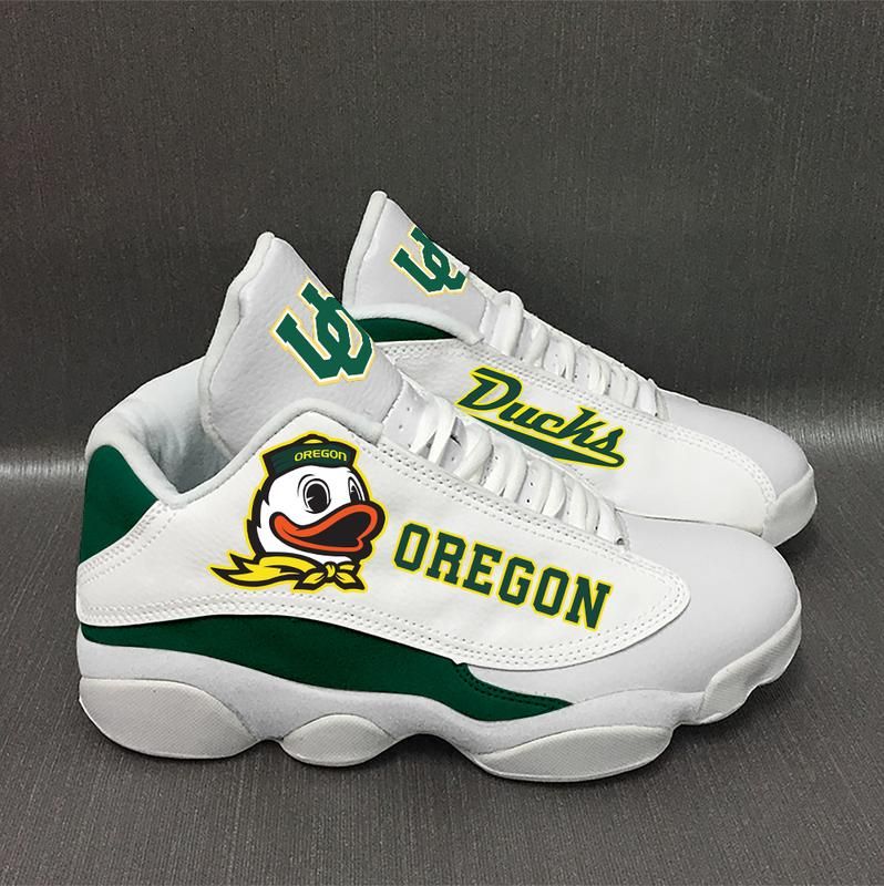 JWFancy Oregon Ducks AJ13 Sneakers Shoes For Men And Women