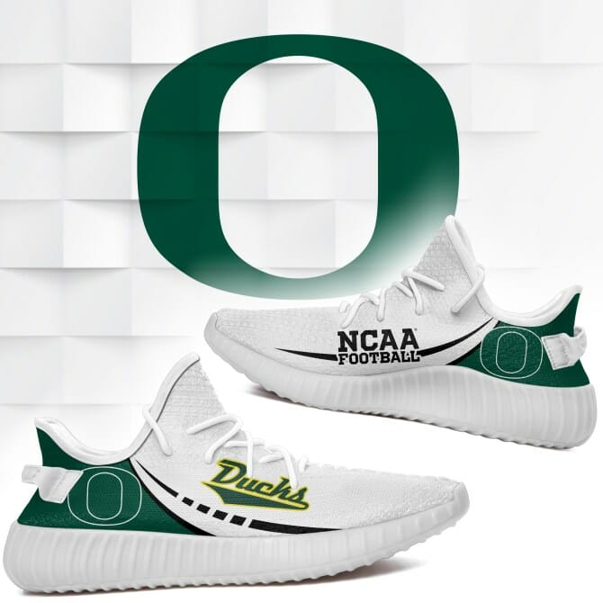 JWFancy Oregon Ducks Yeezy Boost Shoes For Men And Women