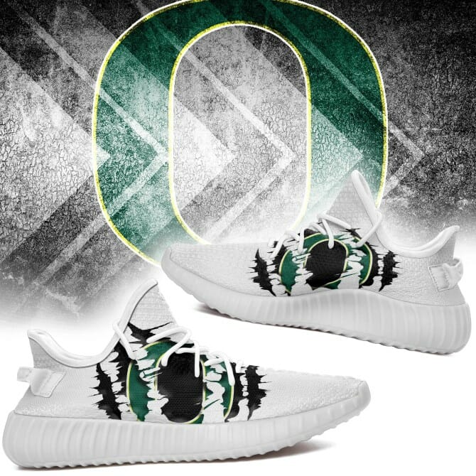 JWFancy Oregon Ducks Yeezy Boost Shoes For Men And Women