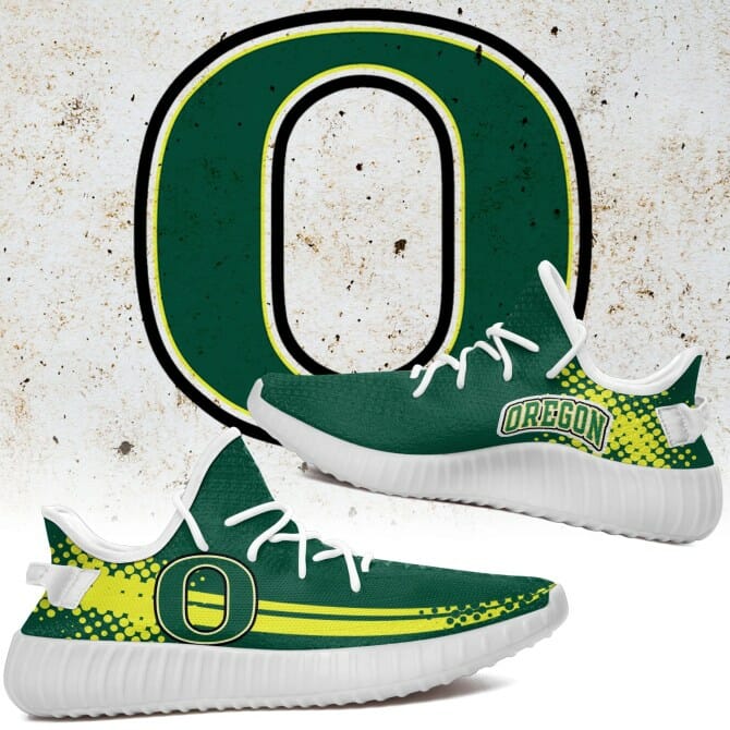 JWFancy Oregon Ducks Yeezy Boost Shoes For Men And Women