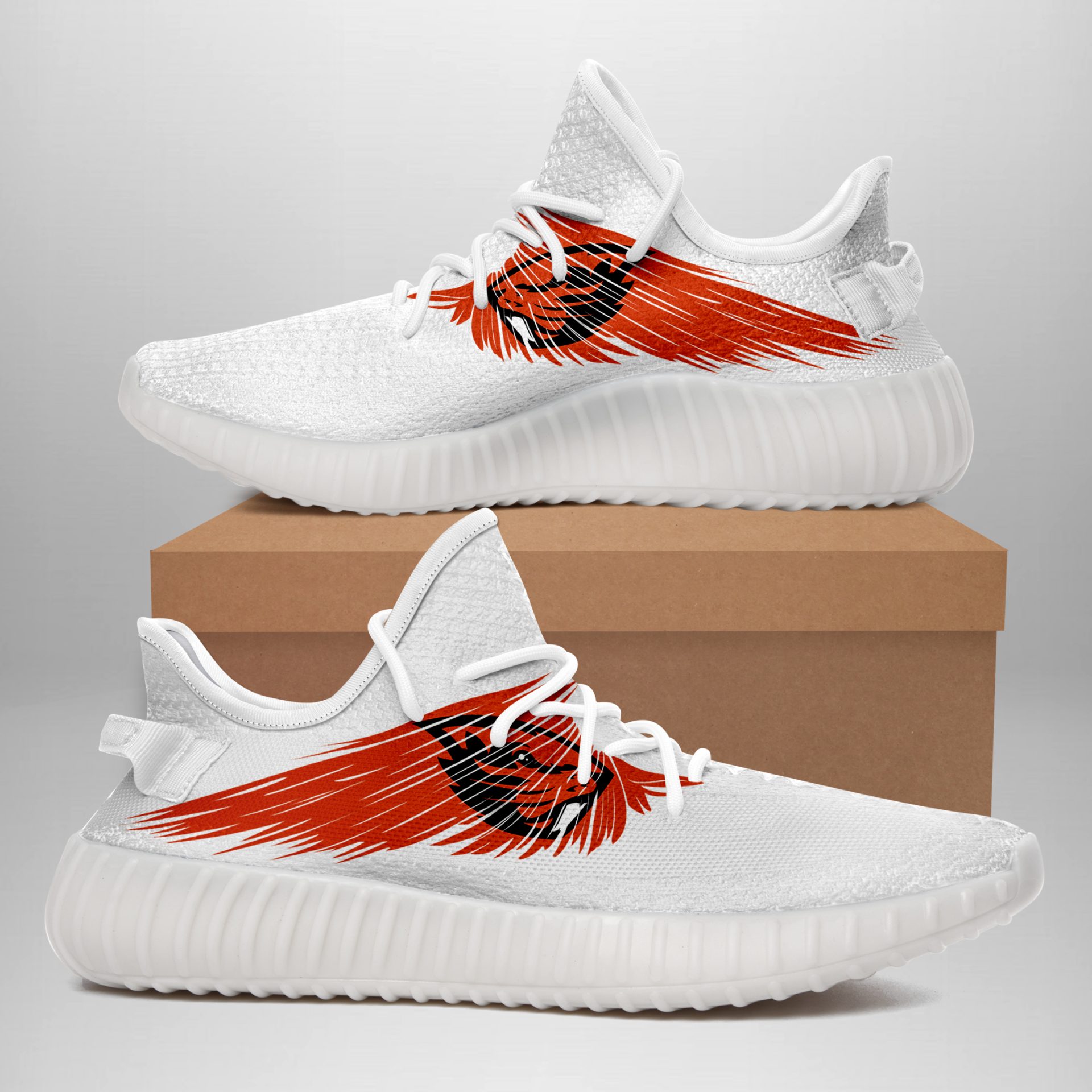JWFancy Oregon State Beavers Yeezy Boost Shoes For Men And Women