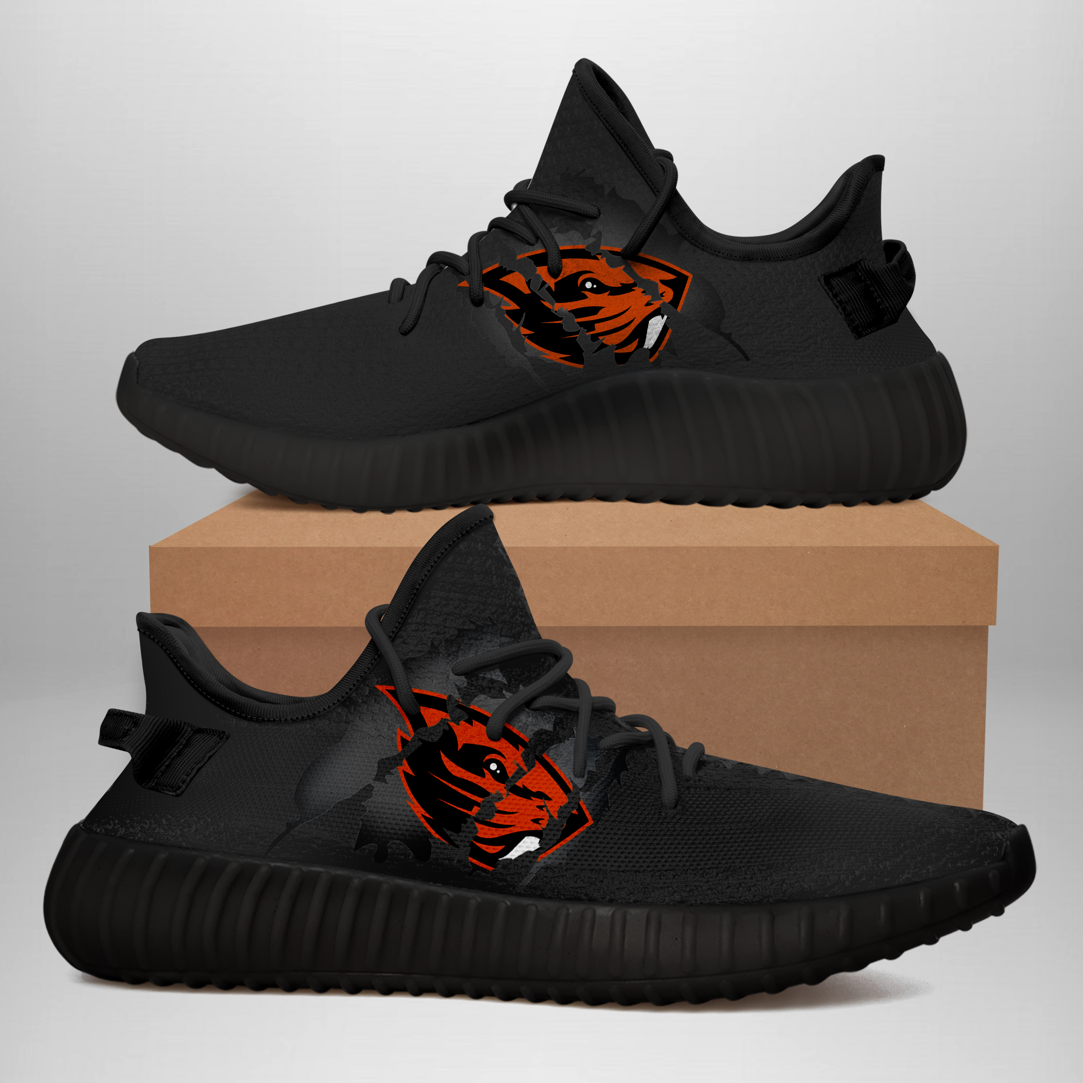 JWFancy Oregon State Beavers Yeezy Boost Shoes For Men And Women