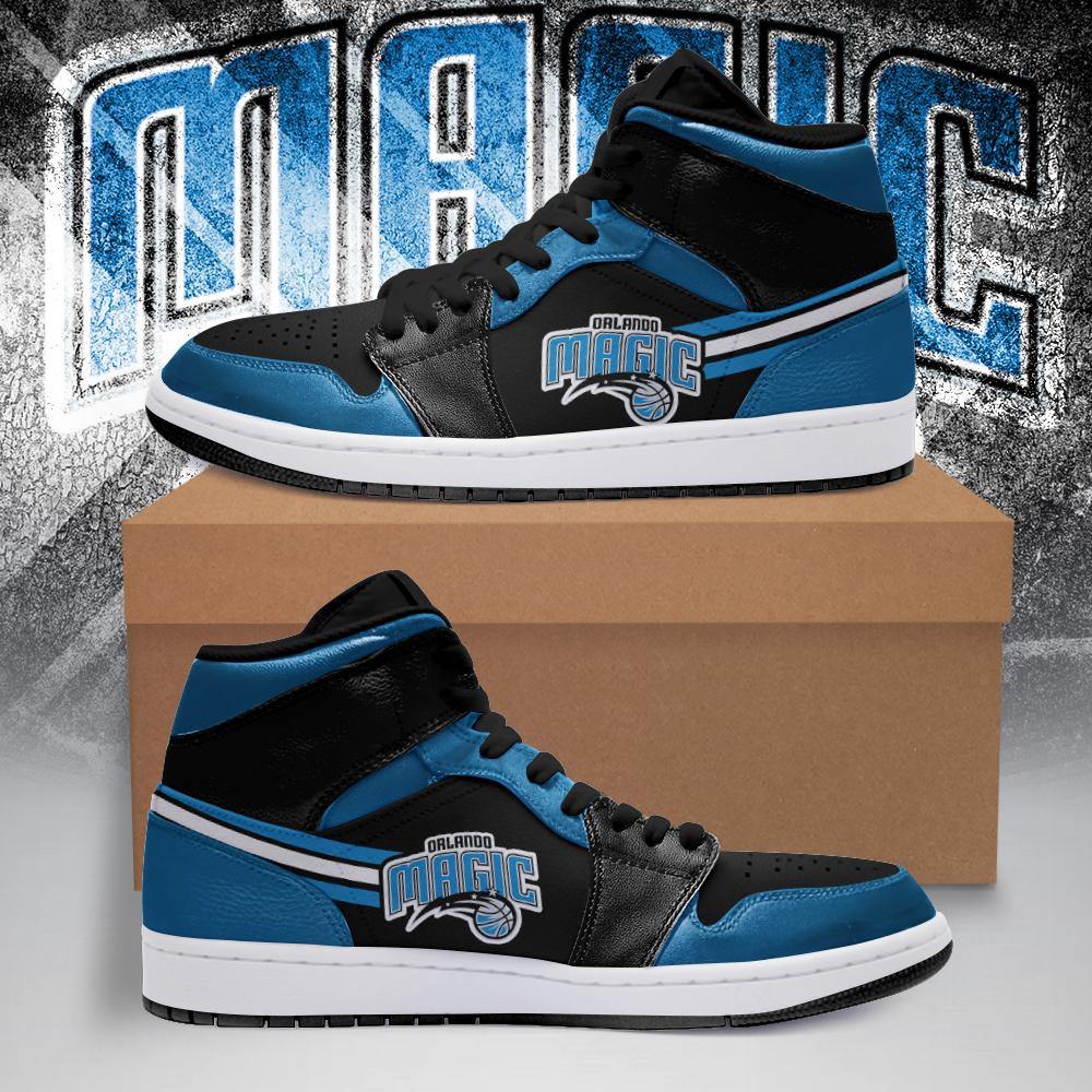 JWFancy Orlando Magic NBA AJ1 High Sneakers Shoes For Men And Women