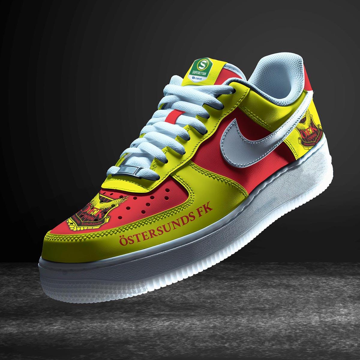 JWFancy Ostersunds FK Air Low-Top Sneakers Shoes For Men And Women