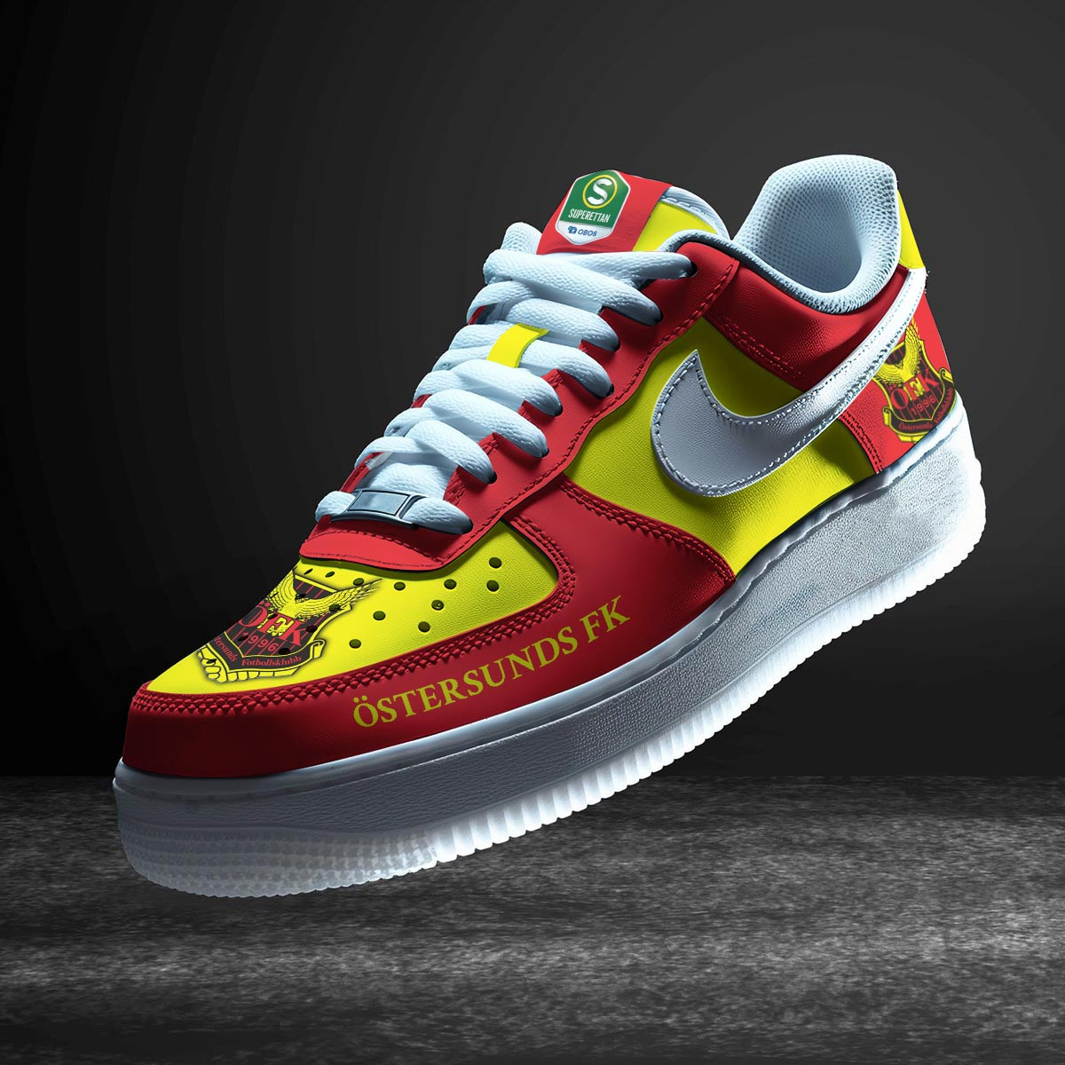 JWFancy Ostersunds FK Air Low-Top Sneakers Shoes For Men And Women
