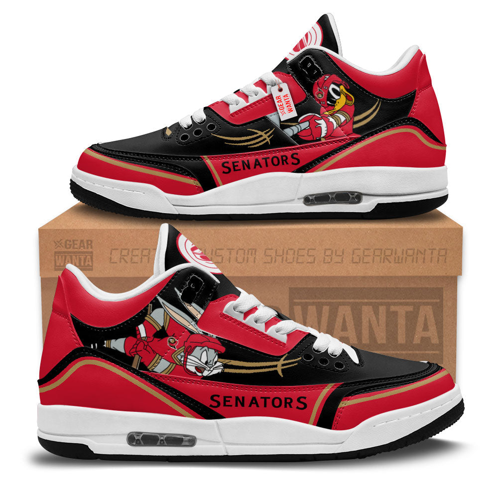 JWFancy Ottawa Senators AJ3 Sneakers Shoes For Men And Women