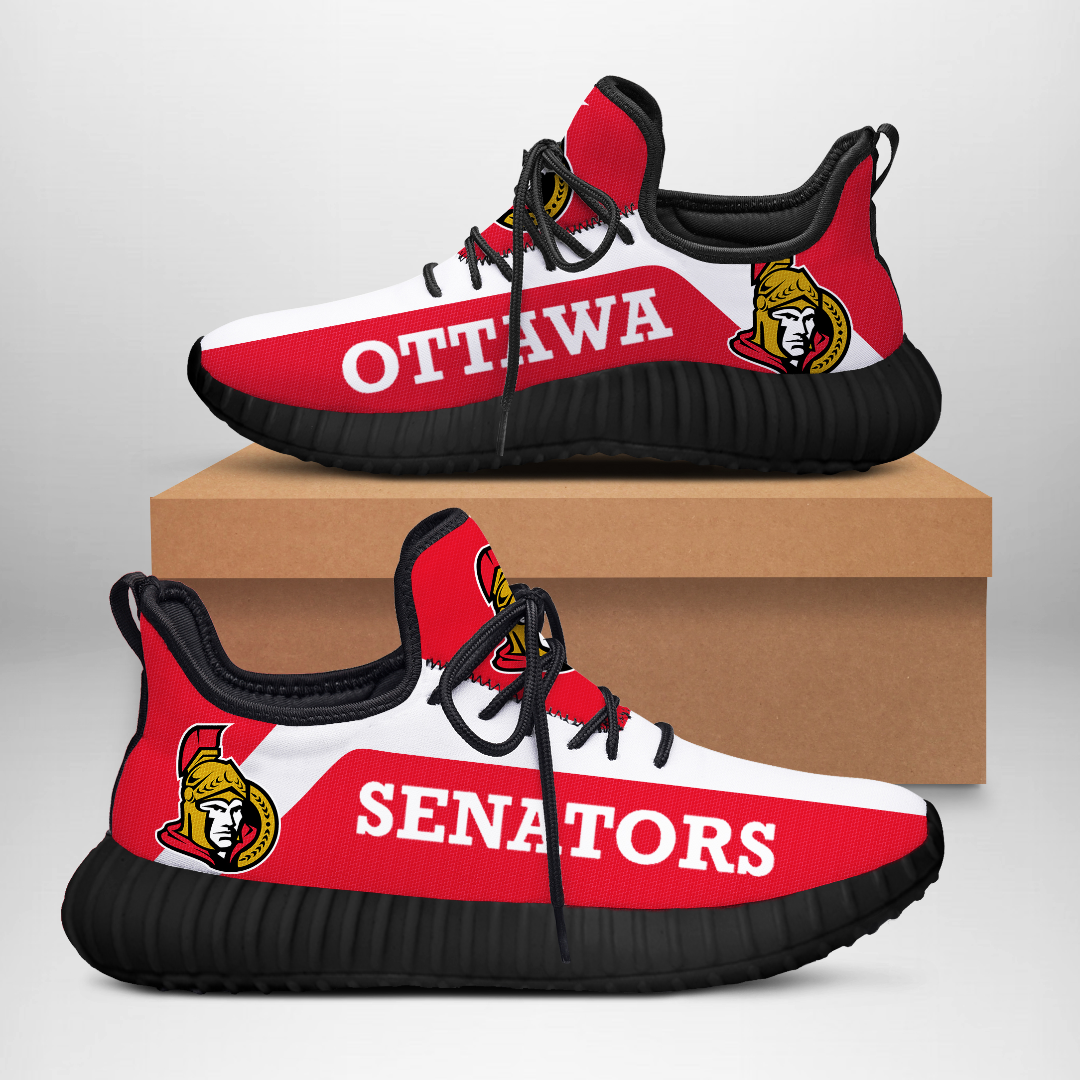 JWFancy Ottawa Senators Reze Sneakers Shoes For Men And Women