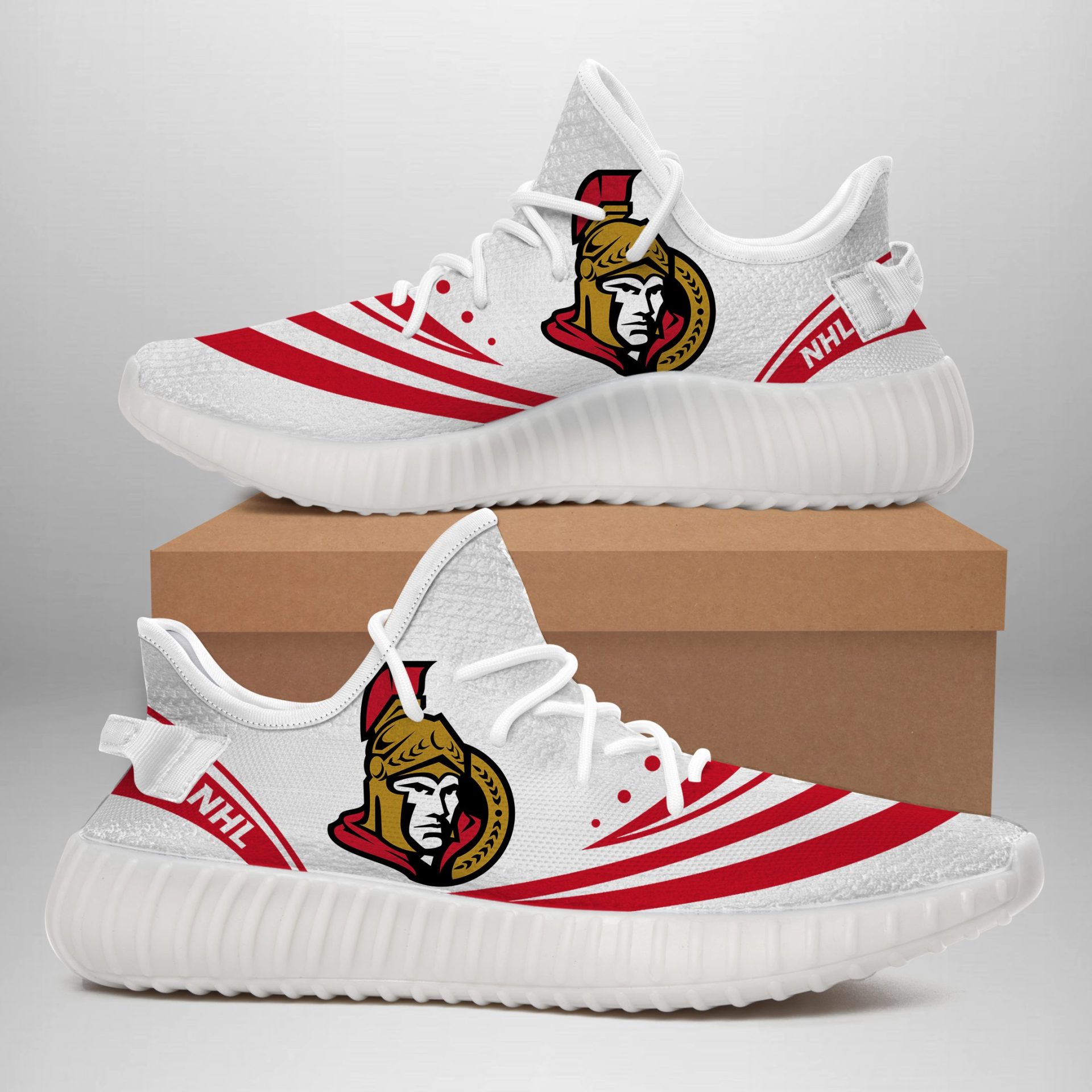 JWFancy Ottawa Senators Yeezy Boost Shoes For Men And Women