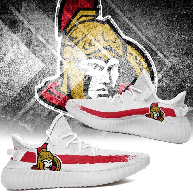 JWFancy Ottawa Senators Yeezy Boost Shoes For Men And Women