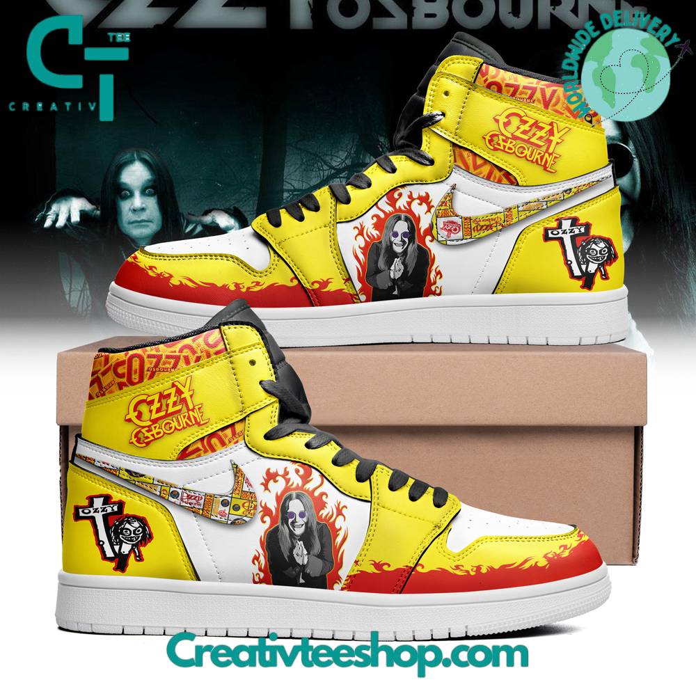 JWFancy Ozzy Osbourne AJ1 High Sneakers Shoes For Men And Women