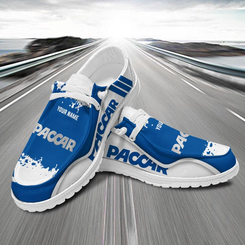 JWFancy Paccars Hey Dude Shoes Wally Men's Lace Up Loafers Comfortable For Men And Women