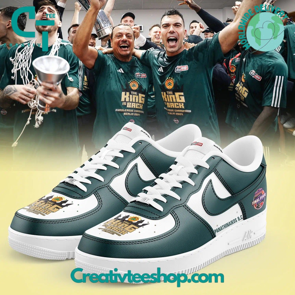 JWFancy Panathinaikos BC Air Low-Top Sneakers Shoes For Men And Women