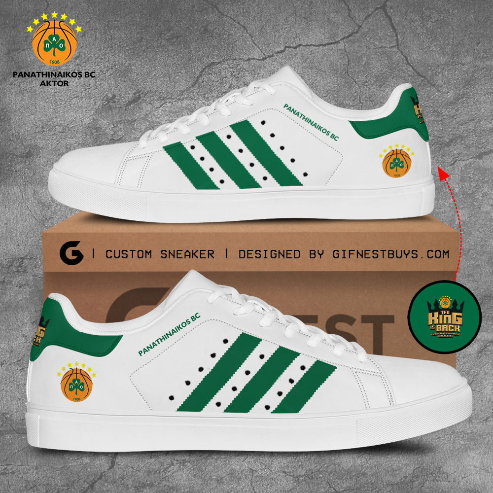 JWFancy Panathinaikos Skate Stan Shoes Sneakes For Men And Women