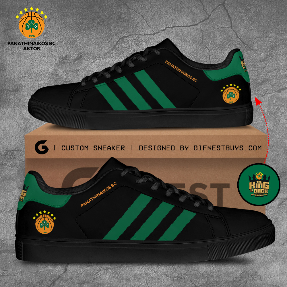 JWFancy Panathinaikos Skate Stan Shoes Sneakes For Men And Women