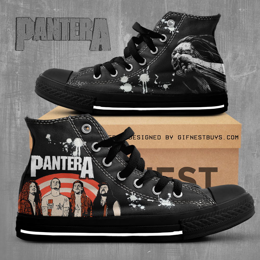 JWFancy Pantera High Top Canvas Sneakers Shoes For Men And Women