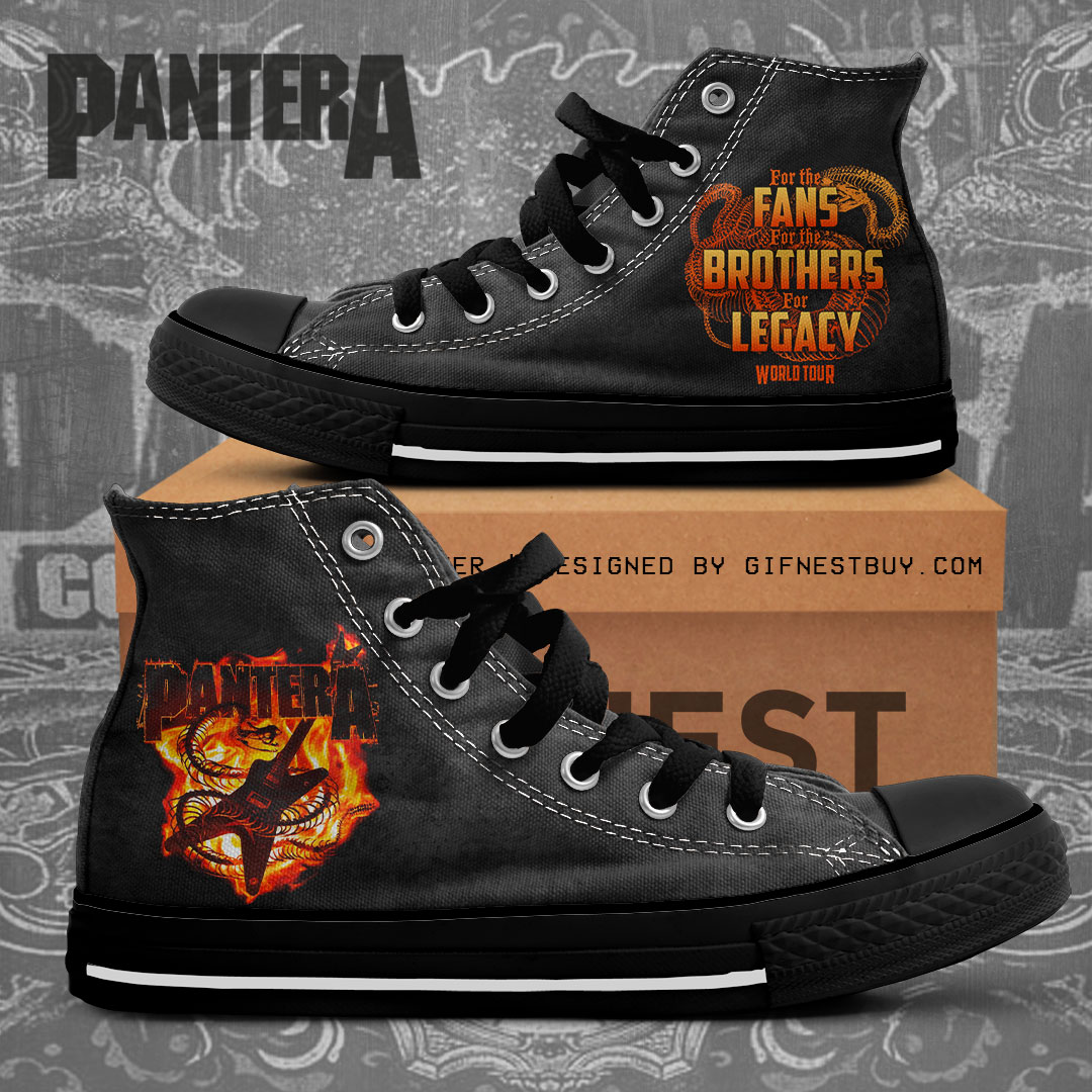 JWFancy Pantera High Top Canvas Sneakers Shoes For Men And Women