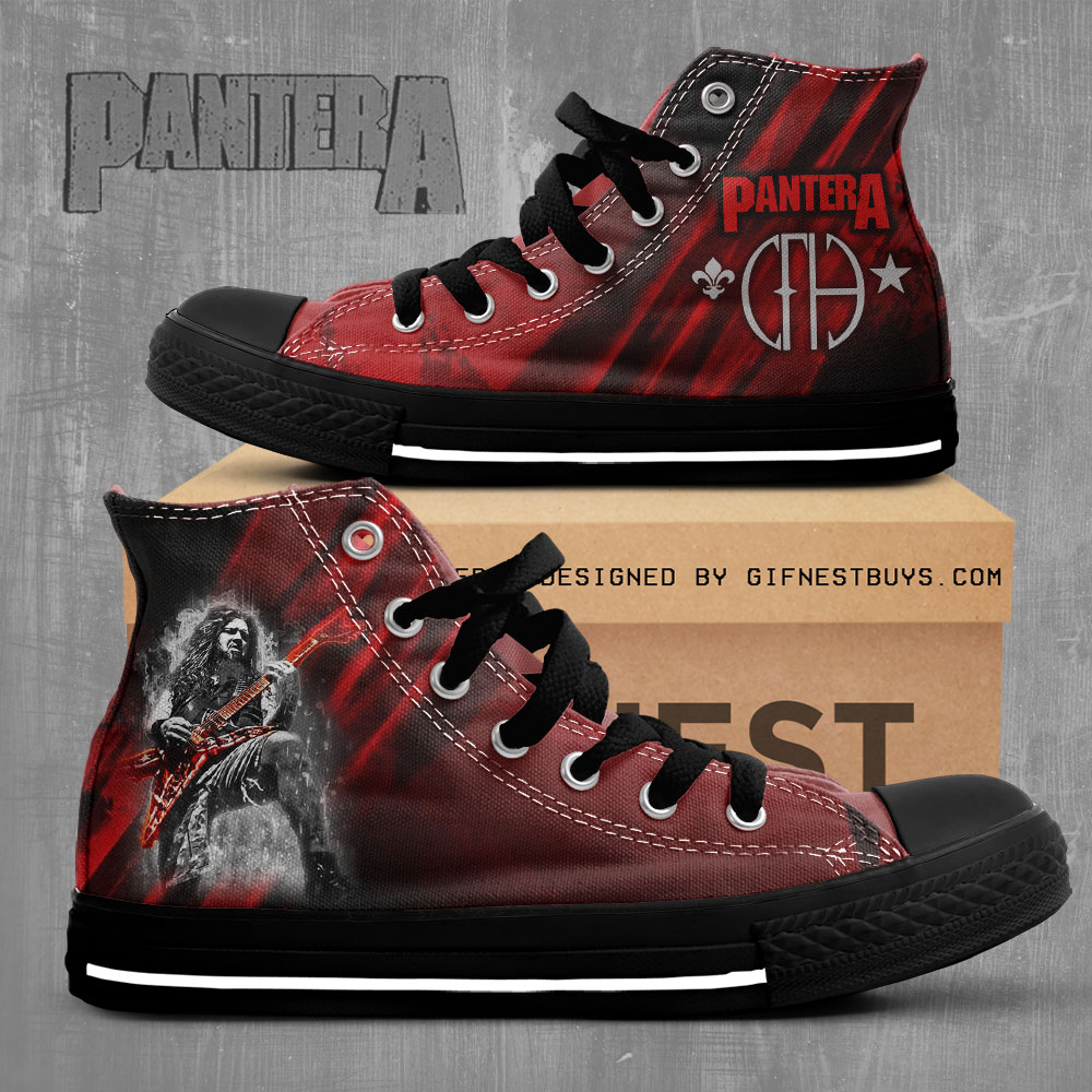 JWFancy Pantera High Top Canvas Sneakers Shoes For Men And Women