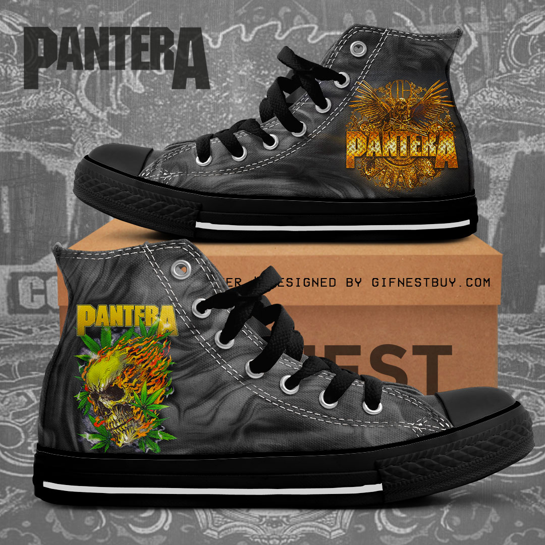 JWFancy Pantera High Top Canvas Sneakers Shoes For Men And Women