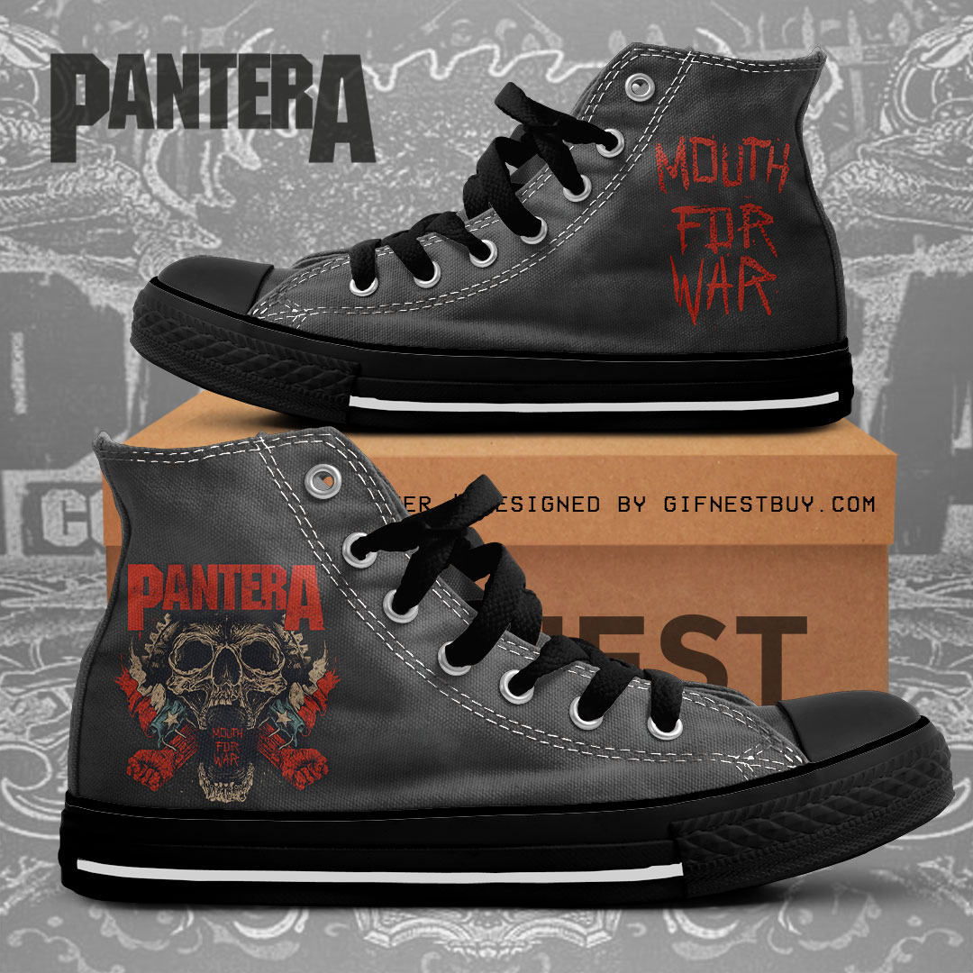 JWFancy Pantera High Top Canvas Sneakers Shoes For Men And Women