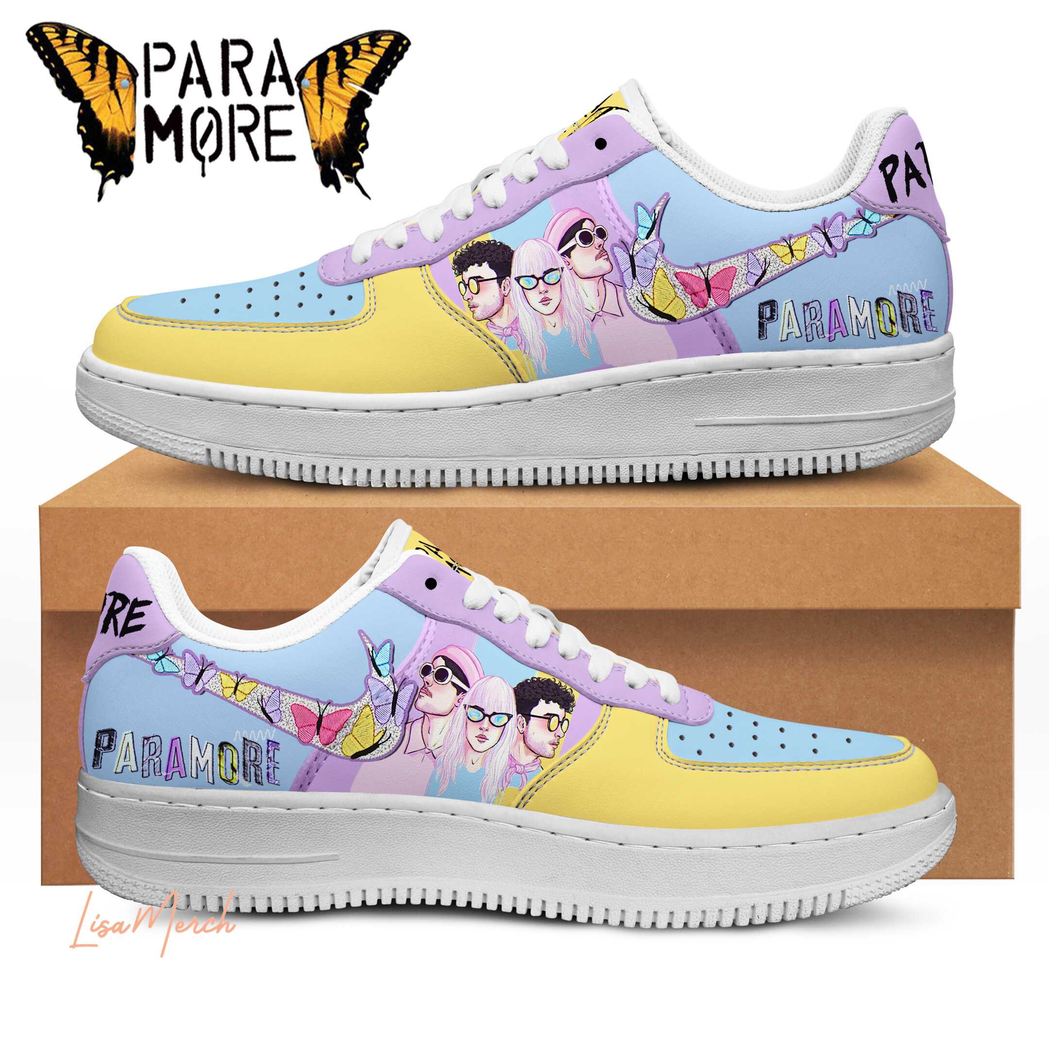 JWFancy Paramore Air Low-Top Sneakers Shoes For Men And Women