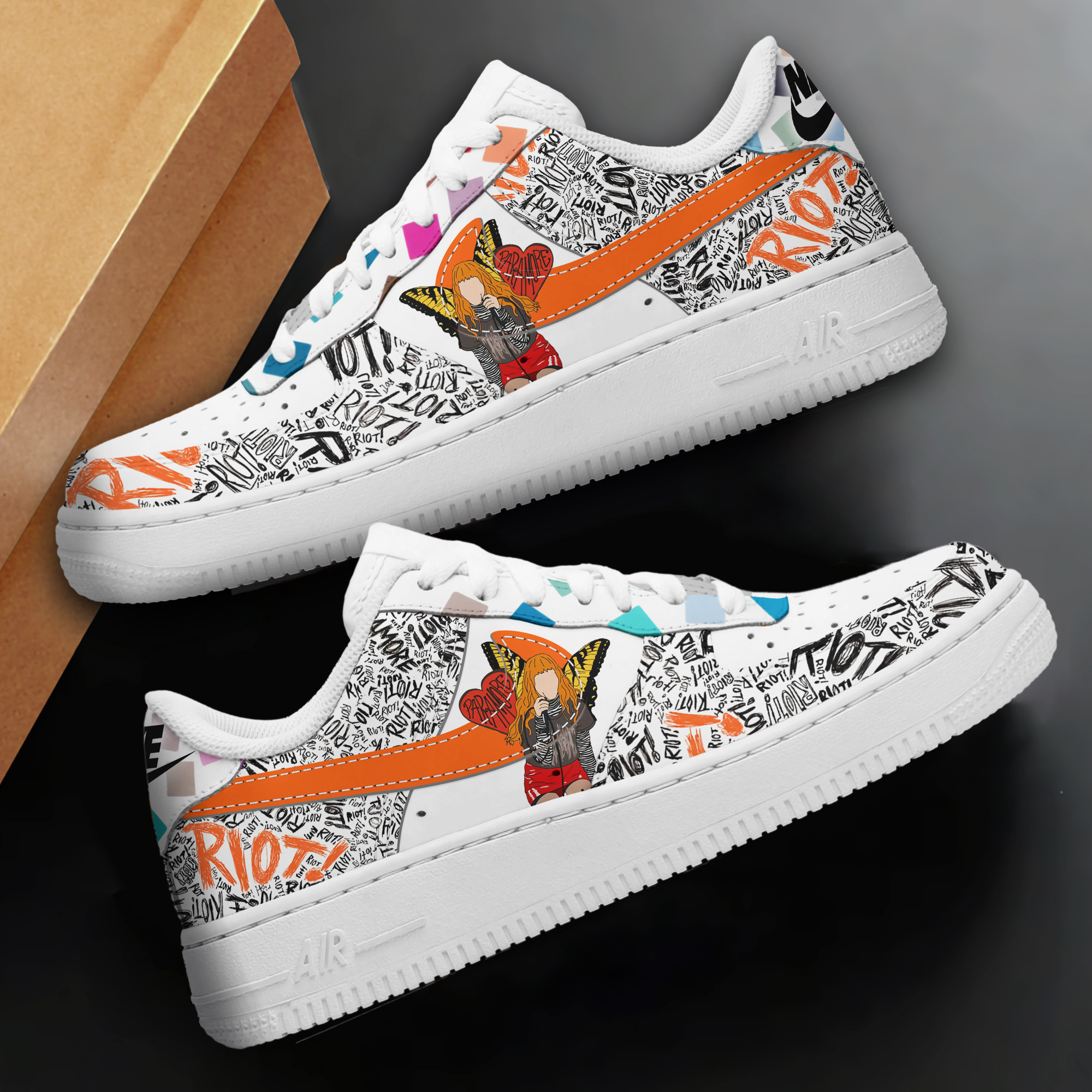 JWFancy Paramore Air Low-Top Sneakers Shoes For Men And Women