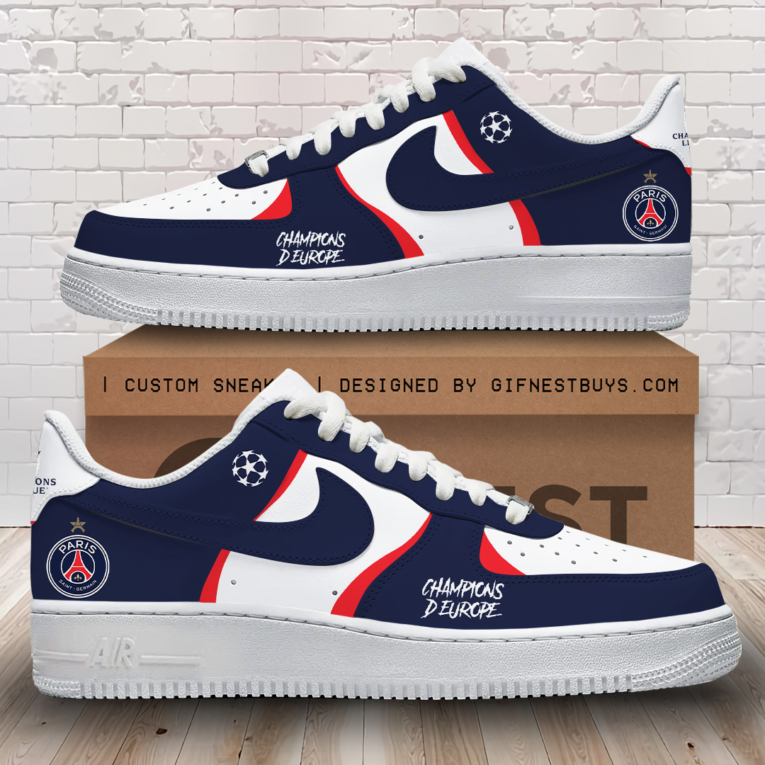 JWFancy Paris Saint - Germain Air Low-Top Sneakers Shoes For Men And Women