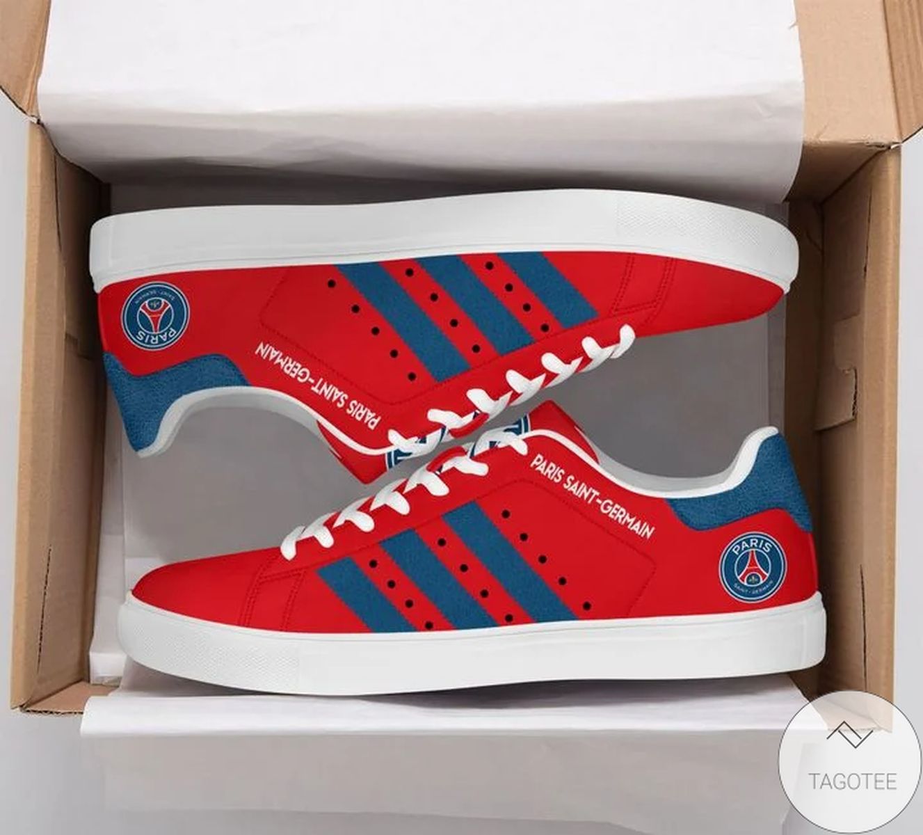 JWFancy Paris Saint-Germain FC Skate Stan Shoes Sneakes For Men And Women