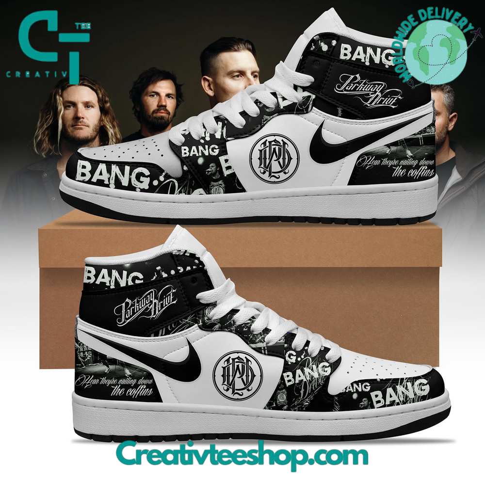 JWFancy Parkway Drive AJ1 High Sneakers Shoes For Men And Women
