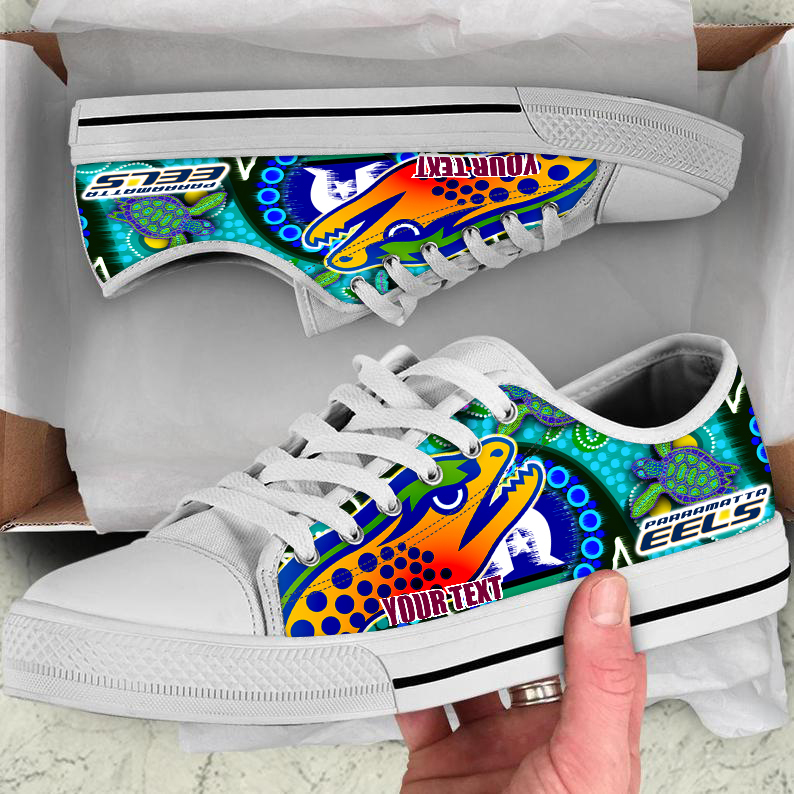 JWFancy Parramatta Eels Low Top Canvas Sneakers Shoes For Men And Women
