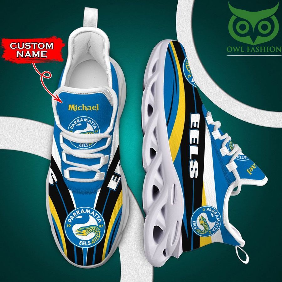 JWFancy Parramatta Eels Max Soul Shoes Sneakers For Men And Women