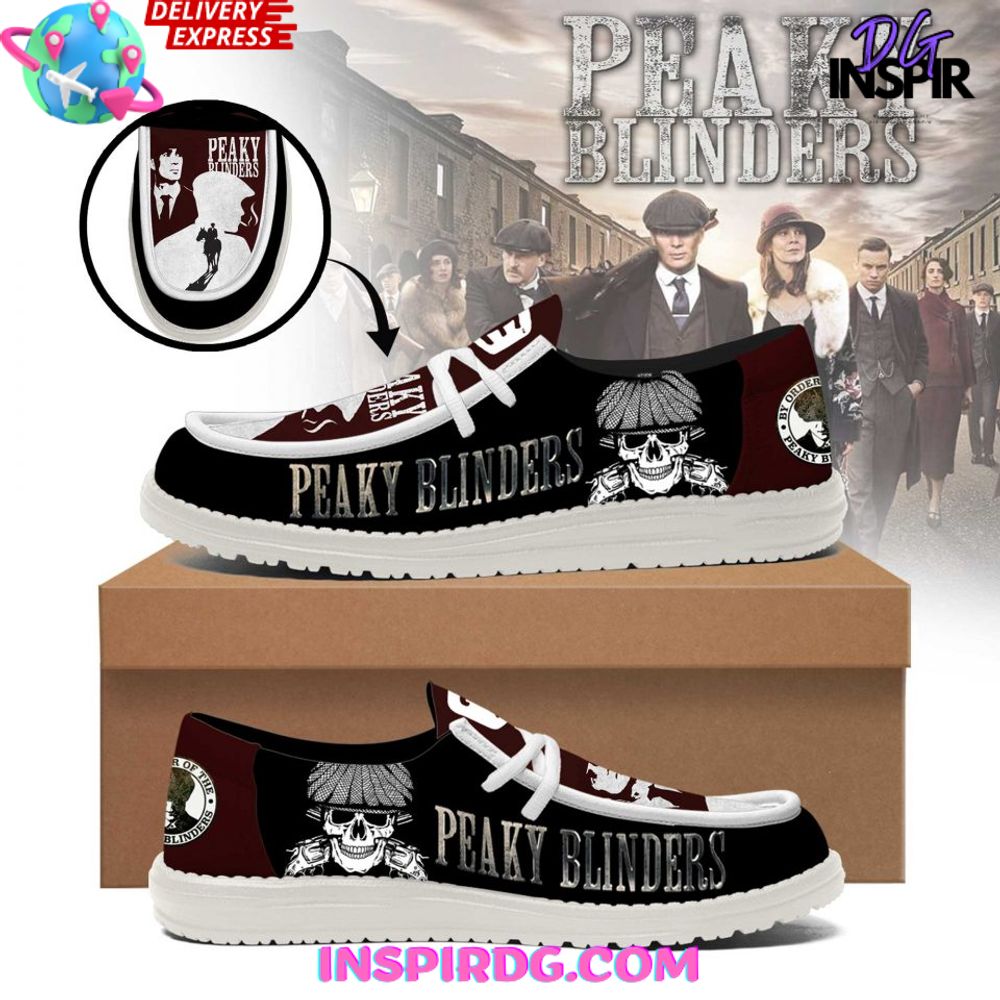 JWFancy Peaky Blinders Hey Dude Shoes Wally Men's Lace Up Loafers Comfortable For Men And Women