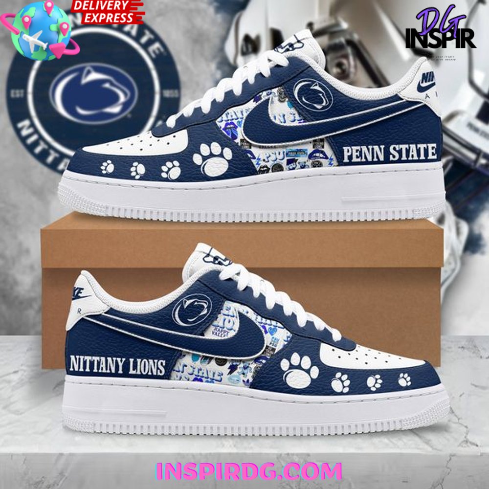 JWFancy Penn State Nittany Lions Air Low-Top Sneakers Shoes For Men And Women