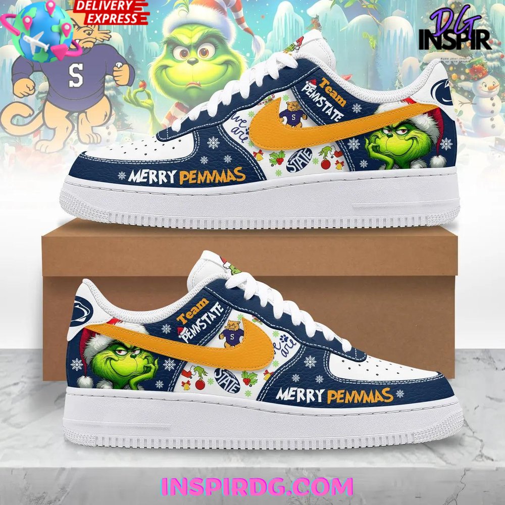 JWFancy Penn State Nittany Lions Air Low-Top Sneakers Shoes For Men And Women