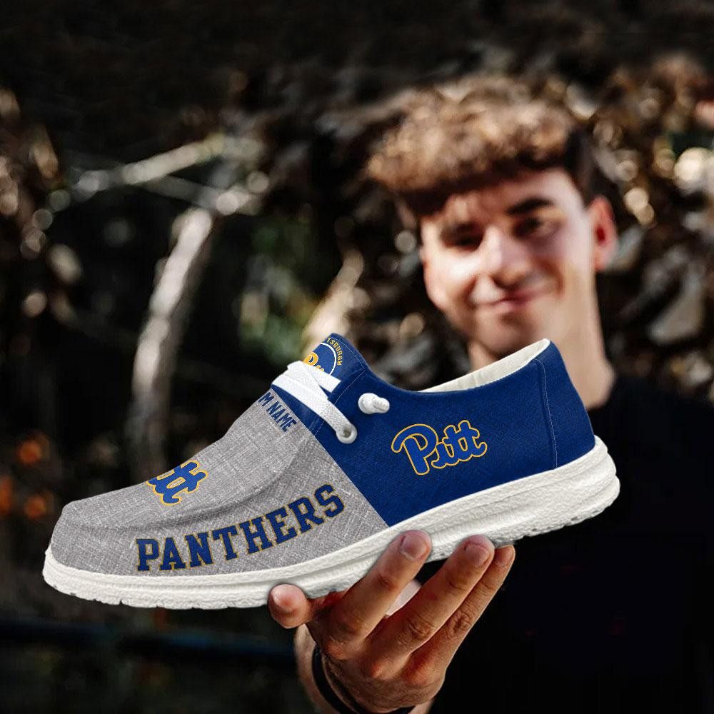 JWFancy Penn State Nittany Lions Hey Dude Shoes Wally Men's Lace Up Loafers Comfortable For Men And Women